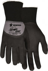 MCR Safety - Size 2XL (11) Nitrile Coated Nylon/Spandex Work Gloves - Exact Industrial Supply