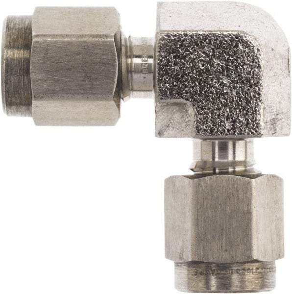 Brennan - 3/4" OD, Stainless Steel Union Elbow - Comp x Comp Ends - Exact Industrial Supply