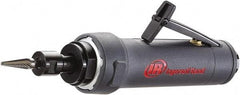 Ingersoll-Rand - 1/4" Collet, Straight Handle, Air Straight Die Grinder - 20,000 RPM, Rear Exhaust, 17 CFM, 1 hp, 90 psi - Exact Industrial Supply