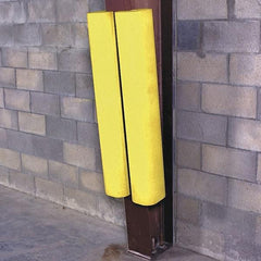UltraTech - 42" Long, Polyethylene Corner Protector - Yellow - Exact Industrial Supply