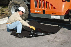 UltraTech - 3 Gal Capacity per Package, Oil Only Pad - 5' Long x 5' Wide, Polypropylene - Exact Industrial Supply