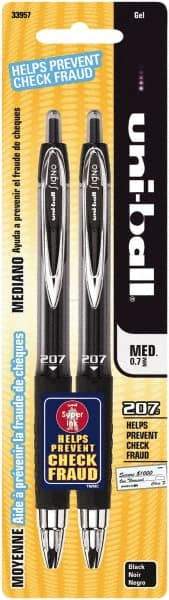 Prismacolor - 0.7mm Retractable Pen - Black - Exact Industrial Supply