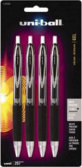 Prismacolor - 1mm Retractable Pen - Black - Exact Industrial Supply