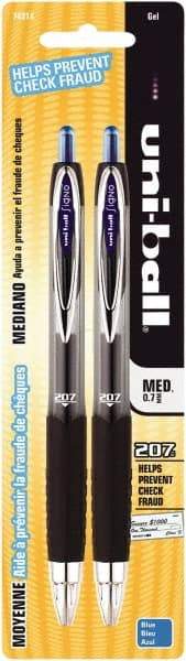 Prismacolor - 0.7mm Retractable Pen - Blue - Exact Industrial Supply