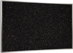 Ghent - 36" Wide x 24" High Open Cork Bulletin Board - Rubber, Tan Speckled - Exact Industrial Supply
