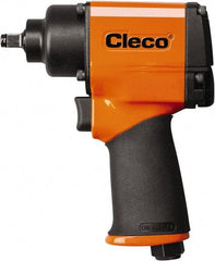 Cleco - 3/8" Drive, 8,000 RPM, 420 Ft/Lb Torque Impact Wrench - Pistol Grip Handle, 1,600 IPM, 27 CFM, 90 psi, 1/4" NPT Inlet - Exact Industrial Supply