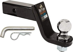 Buyers Products - 2" Ball Diam, 5-3/4" Shank Length, Hitch Ball - 2" Shank Diam, 5,000 Lb Capacity, Black Powder-Coated - Exact Industrial Supply