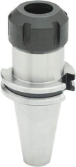 Parlec - 1mm to 13mm Capacity, 4.22" Projection, CAT40 Taper Shank, ER20 Collet Chuck - 6.91" OAL - Exact Industrial Supply