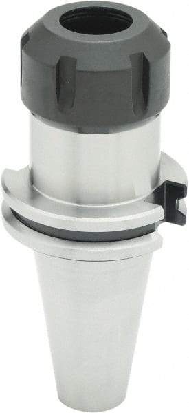 Parlec - 1mm to 13mm Capacity, 6.22" Projection, CAT40 Taper Shank, ER20 Collet Chuck - 8.91" OAL - Exact Industrial Supply