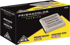 Prismacolor - Square Rubber Eraser - Gray - Exact Industrial Supply
