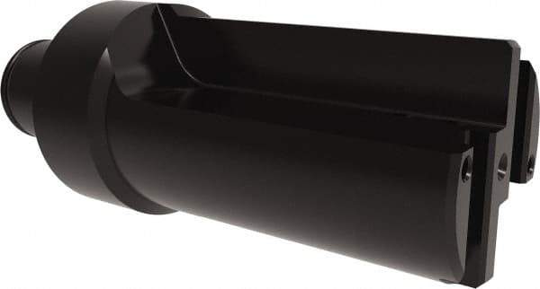 Allied Machine and Engineering - 4-3/4" Max Drill Depth, 2-1/2" Diam, Indexable Insert Drill - 2 Inserts, ABS63 Modular Connection Shank - Exact Industrial Supply