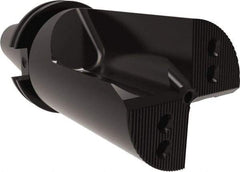 Allied Machine and Engineering - 4" Max Drill Depth, 1xD, 3.6" Diam, Indexable Insert Drill - 4 Inserts, CAT50 Taper Shank - Exact Industrial Supply