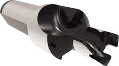 Allied Machine and Engineering - 12 to 12.99mm Diam, Straight Shank, 19.05mm Body Shank Diam, Combo Chamfer and Countersink Drill - TCMT 110204 Insert, 94.85mm OAL - Exact Industrial Supply