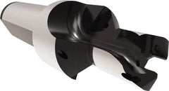 Allied Machine and Engineering - 13 to 13.99mm Diam, Straight Shank, 19.05mm Body Shank Diam, Combo Chamfer and Countersink Drill - TCMT 110204 Insert, 94.46mm OAL - Exact Industrial Supply