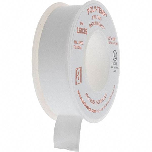 Value Collection - 1" Wide x 520" Long General Purpose Pipe Repair Tape - -400 to 550°F, White - Exact Industrial Supply