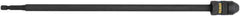 Irwin - 1/4" Drive Standard Socket Extension - 12" OAL, Black Oxide Finish - Exact Industrial Supply
