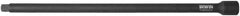 Irwin - 3/8" Drive Standard Socket Extension - 12" OAL, Black Oxide Finish - Exact Industrial Supply
