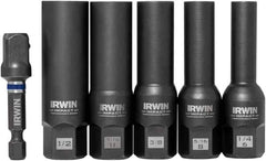 Irwin - 6 Piece Bolt Extractor Set - Clam Shell - Exact Industrial Supply