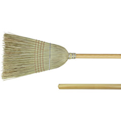 18″ - Corn & Fiber Medium Upright Broom - Exact Industrial Supply