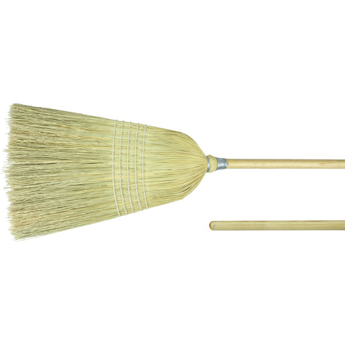 15″ Corn Fiber Upright Broom - Exact Industrial Supply