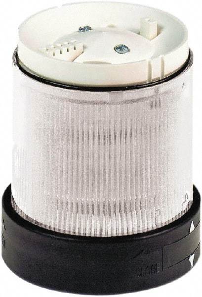 Schneider Electric - 24 VAC, 24 to 48 VDC, 4X NEMA Rated, LED Flashing Light - 60 Flashes per min, 70mm Pipe/Pendant, 70mm Diameter, 63mm High, IP65, IP66 Ingress Rating - Exact Industrial Supply