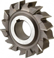 Keo - 3" Diam x 3/4" Width of Cut, 16 Teeth, High Speed Steel Side Milling Cutter - Staggered Teeth, Uncoated - Exact Industrial Supply