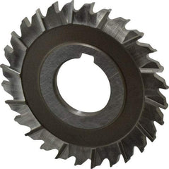 Keo - 3" Blade Diam x 5/32" Blade Thickness, 1" Hole, 28 Teeth, High Speed Steel Side Chip Saw - Staggered Tooth, Arbor Connection, Right Hand Cut, Uncoated - Exact Industrial Supply