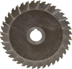 Keo - 6" Blade Diam x 1/8" Blade Thickness, 1" Hole, 40 Teeth, High Speed Steel Side Chip Saw - Staggered Tooth, Arbor Connection, Right Hand Cut, Uncoated - Exact Industrial Supply