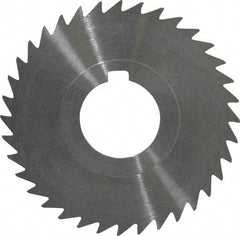 Keo - 3" Diam x 1/32" Blade Thickness x 1" Arbor Hole Diam, 36 Tooth Slitting and Slotting Saw - Arbor Connection, Right Hand, Uncoated, High Speed Steel, 10° Rake, Concave Ground - Exact Industrial Supply