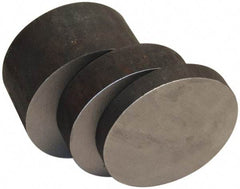 Value Collection - 7" Diam x 1-1/2" Long, 4140 Steel Round Rod - Hot Rolled, Annealed, Alloy Steel - Exact Industrial Supply