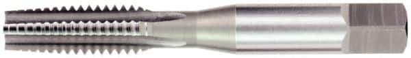 OSG - M36x4.00 Metric Coarse 6H 4 Flute Bright Finish High Speed Steel Straight Flute Standard Hand Tap - Plug, Right Hand Thread, 6-1/16" OAL, 3" Thread Length, D9 Limit, Oversize - Exact Industrial Supply