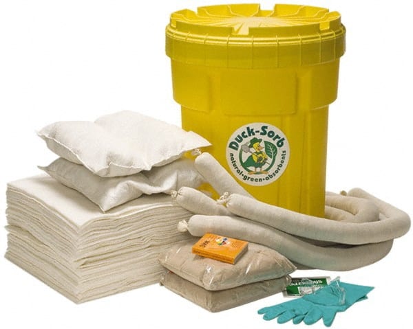 Ability One - Spill Kits; Application: Oil ; Container Type: Drum ; Container Size (Gal.): 21 - Exact Industrial Supply