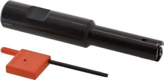 Carmex - 1.89" Max Depth of Cut, 3/4" Shank Diam, Internal/External Indexable Thread Mill - Insert Style C18, Toolholder Style CMT, 4-1/2" OAL - Exact Industrial Supply