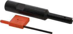 Carmex - 1.38" Max Depth of Cut, 5/8" Shank Diam, Internal/External Indexable Thread Mill - Insert Style C12, Toolholder Style CMT, 4" OAL - Exact Industrial Supply