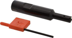 Carmex - 0.98" Max Depth of Cut, 5/8" Shank Diam, Internal/External Indexable Thread Mill - Insert Style C12, Toolholder Style CMT, 3-1/2" OAL - Exact Industrial Supply