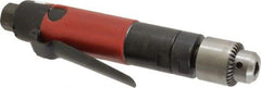 Ingersoll-Rand - 1/4" Keyed Chuck - Inline Handle, 3,300 RPM, 15 CFM, 0.25 hp, 90 psi - Exact Industrial Supply