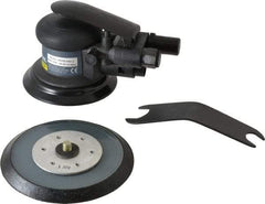 Ingersoll-Rand - 12,000 OPM, 15.8 CFM Air Consumption, Palm Air Orbital Sander - Round Pad, 1/4 NPT Inlet - Exact Industrial Supply