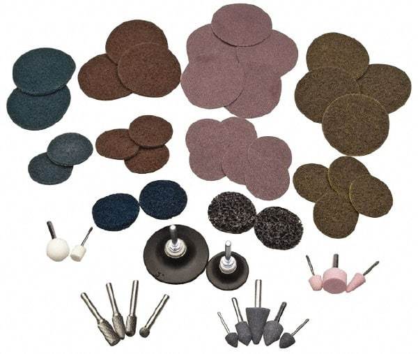 Ingersoll-Rand - Angle & Disc Grinder Sanding Kit - For Use with Quick Change Abrasives - Exact Industrial Supply