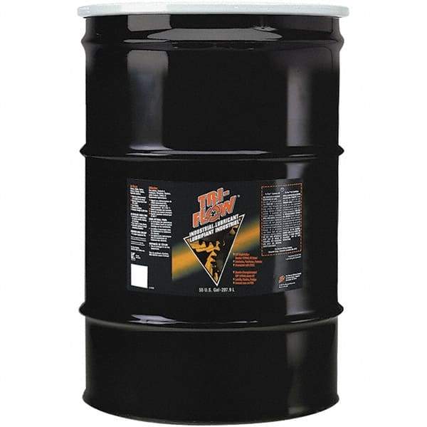 Tri-Flow - 55 Gal Drum Petroleum Lubricant - Brown, -60°F to 475°F - Exact Industrial Supply