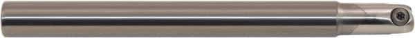 Millstar - 3/4" Cut Diam, 8" Max Depth of Cut, 18mm Shank Diam, 8" OAL, Indexable Ball Nose End Mill - Straight Shank, CBCY Toolholder, BD-N, BD-R, BDS, FB-R, TO, TOBD-NF, HF Insert - Exact Industrial Supply