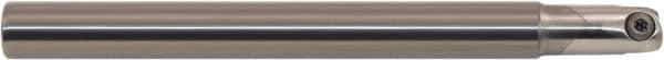 Millstar - 3/4" Cut Diam, 8" Max Depth of Cut, 3/4" Shank Diam, 8" OAL, Indexable Ball Nose End Mill - Straight Shank, CBCY Toolholder, BD-N, BD-R, BDS, FB-R, TO, TOBD-NF, HF Insert - Exact Industrial Supply