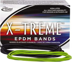 Alliance - 7" Circumference, 1/8" Wide, Light-Duty Band Rubber Band Strapping - 175 Pieces - Exact Industrial Supply