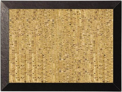 MasterVision - 24" Wide x 18" High Open Cork Bulletin Board - Natural (Color) - Exact Industrial Supply