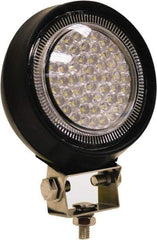 Buyers Products - 12 to 24 Volt, Clear Flood Beam Light - 3.0 Amps, 375 Lumens, 54 LED Lamp - Exact Industrial Supply