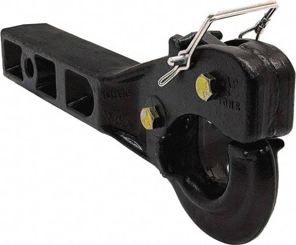 Buyers Products - 10,000 Lb Capacity Receiver Mount Pintle Hook - For Use with Trailers - Exact Industrial Supply
