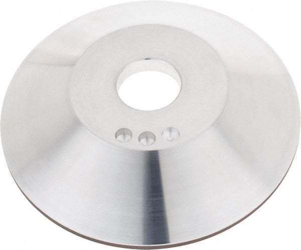 Tru-Maxx - 6" Diam, 1-1/4" Hole Size, 1" Overall Thickness, 180 Grit, Type 12A2, Tool & Cutter Grinding Wheel - Very Fine Grade, Diamond - Exact Industrial Supply
