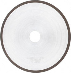 Tru-Maxx - 8" 120 Grit Diamond Cutoff Wheel - 0.045" Thick, 1-1/4" Arbor, Use with Angle Grinders - Exact Industrial Supply