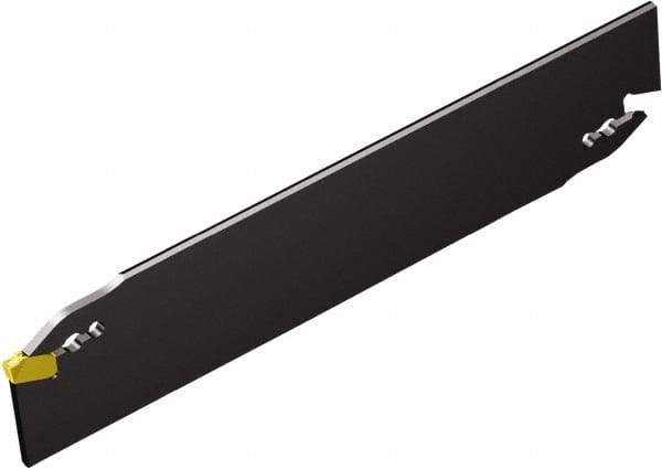 Sandvik Coromant - 80mm Max Depth of Cut, Neutral Cut, Indexable Grooving Blade - 2.68mm Insert Width, G Seat Size, QD-NN2..A Insert Style, Series CoroCut QD - Exact Industrial Supply