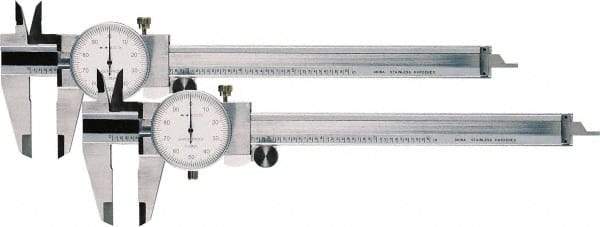 Value Collection - 0 to 6" Outside Diameter Caliper Set - Steel - Exact Industrial Supply