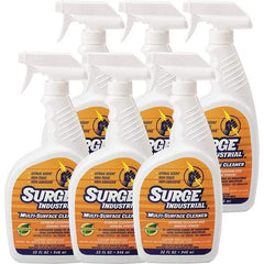 Surge Industrial - 32 oz Spray Bottle All-Purpose Cleaner - Liquid, Neutral pH, Citrus - Exact Industrial Supply